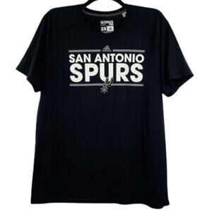 San Antonio Spurs Ultimate Tee Adidas black t-shirt size 2X